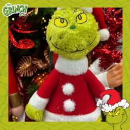 Grinch Standing Christmas Decoration Festive 46Cm X 18Cm Green X 1 - thumbnail 4