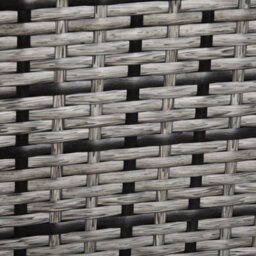 Outsunny Rattan Garden Armchair, Cushioned Single Rattan Chair, Grey - thumbnail 9