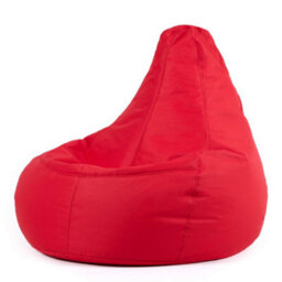 Icon Dalton High Back Adult Gaming Indoor Outdoor Bean Bag Chair, Red - thumbnail 4