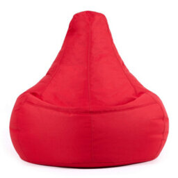 Icon Dalton High Back Adult Gaming Indoor Outdoor Bean Bag Chair, Red - thumbnail 3