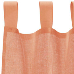 Walplus Voile Curtains With Loops 2 Pcs Terracotta 140X225 Cm - thumbnail 5