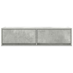 Berkfield Tv Cabinet Concrete Grey 100X31X25,5 Cm Engineered Wood - thumbnail 7