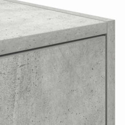 Berkfield Tv Cabinet Concrete Grey 100X31X25,5 Cm Engineered Wood - thumbnail 9