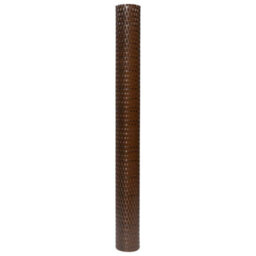 Berkfield Balcony Screen Brown And Black 300X90 Cm Poly Rattan - thumbnail 4