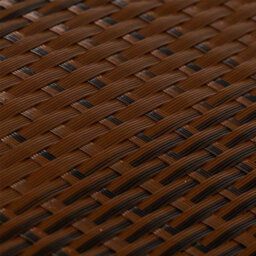 Berkfield Balcony Screen Brown And Black 300X90 Cm Poly Rattan - thumbnail 6