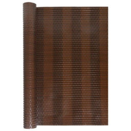 Berkfield Balcony Screen Brown And Black 300X90 Cm Poly Rattan - thumbnail 3
