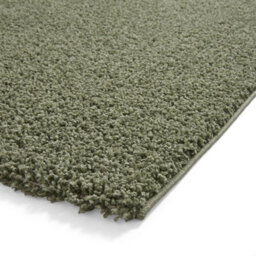 Green Plain 25mm Thick Anti-Shed Rug For Bedroom, Living, & Dining Room, Anti-Shed Modern Plain Area Rug-120Cm X 170Cm - thumbnail 5