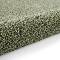 Green Plain 25mm Thick Anti-Shed Rug For Bedroom, Living, & Dining Room, Anti-Shed Modern Plain Area Rug-120Cm X 170Cm - thumbnail 6