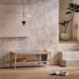 Sobuy Hfsr02-N, Shoe Bench Shoe Rack Hallway Bench Bed Bench Bed End With Hanging Bag,wood Veneer,w110Xd37Xh44.5 - thumbnail 9