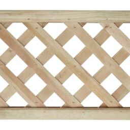 6Ft Pine Trellis Panel (W)30Cm X (H)183Cm - thumbnail 3