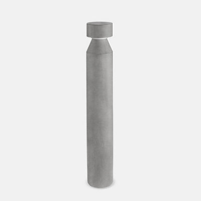 Luminosa Lighting Luminosa Row Outdoor Led Outdoor Bollard Cement 100Cm 2585Lm 3000K Ip65