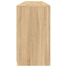 Berkfield Sideboard With Led Lights Sonoma Oak 164X37X67 Cm - thumbnail 8