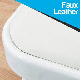Tekbox White Folding Faux Leather Chairs - Set Of 5 - thumbnail 3
