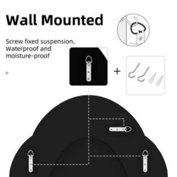 Artloge 600X800mm Large Decorative Bling Diamond Crystal Wall Mirror Bedroom Livingroom Hall Entry - thumbnail 3