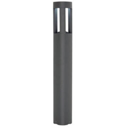 Outdoor Post Bollard Light Grey Triangle Ip54 Modern Garden Driveway Lamp Led