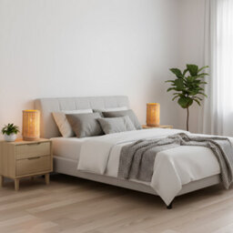 Happy Homewares Traditional Natural Woven Rattan Table Lamp With Rubber Wood Base - thumbnail 6