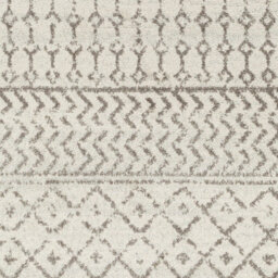Livabliss Elaziz-Geometric Cream Charcoal Grey Global Living Dining Bedroom Rug 160 X 230 Cm Easy Care, Non Shedding - thumbnail 7