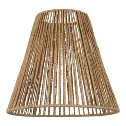 GoodHome Florican Natural Round Lamp Shade (D)29.5Cm - thumbnail 6