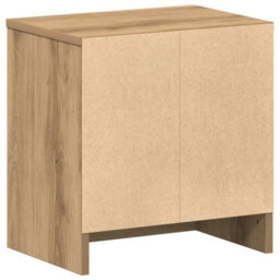 Berkfield Bedside Cabinets 2 Pcs With Drawer Artisan Oak 39X28X41 Cm - thumbnail 8