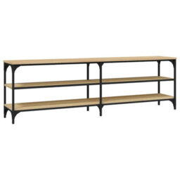 Berkfield Industrial Tv Cabinet Sonoma Oak 160X30X50 Cm Engineered Wood - thumbnail 1