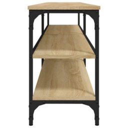 Berkfield Industrial Tv Cabinet Sonoma Oak 160X30X50 Cm Engineered Wood - thumbnail 6