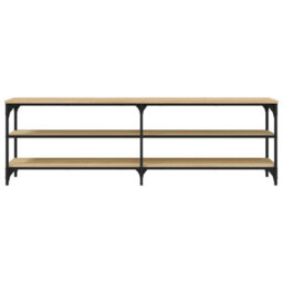 Berkfield Industrial Tv Cabinet Sonoma Oak 160X30X50 Cm Engineered Wood - thumbnail 5