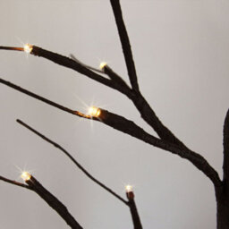 Long Life Lamps Company Led Indoor Christmas Brown Tree Miniature 60Cm Mains And Battery Operated Tree01 - thumbnail 6