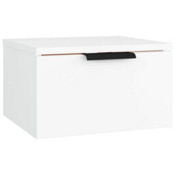 Vidaxl Wall-Mounted Bedside Cabinets 2 Pcs White 34X30X20 Cm - thumbnail 3