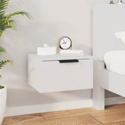 Vidaxl Wall-Mounted Bedside Cabinets 2 Pcs White 34X30X20 Cm - thumbnail 8