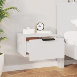 Vidaxl Wall-Mounted Bedside Cabinets 2 Pcs White 34X30X20 Cm - thumbnail 9