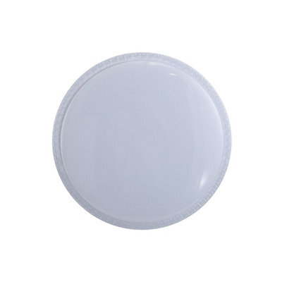 Luminosa Lighting Luminosa Borla 33Cm Flush Ceiling Light White 4000K Neutral White - image 1