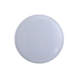 Luminosa Lighting Luminosa Borla 33Cm Flush Ceiling Light White 4000K Neutral White