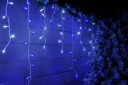 Festive Outdoor Christmas Lights - Blue & White - 360 Led Lights - thumbnail 2