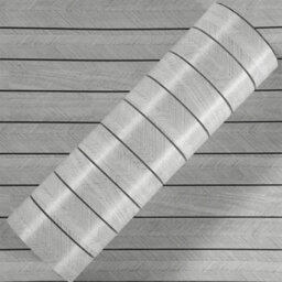 Grey 3D Wood Grain Wall Panel Stickers, Self Adhesive Wood Slat Wallpaper - thumbnail 4