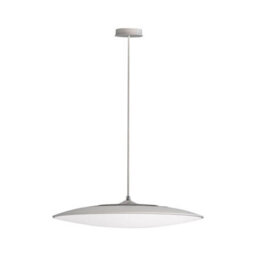 Luminosa Lighting Luminosa Slim Led Pendant 46Cm Round 50W Led, 4000K, 4300Lm, White, 3Yrs Warranty - thumbnail 1