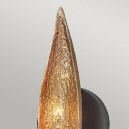 Luminosa Lighting Luminosa Hinkley Willow Wall Lamp Carbon Black With Deluxe Gold - thumbnail 4