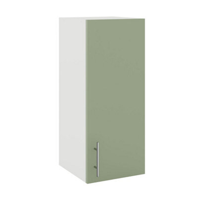 Jd Greta Kitchen Wall Unit 300mm Storage Cabinet With Doors And Shelf 30Cm - Sage Green Matt - image 1