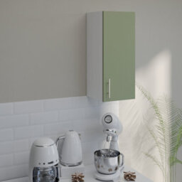 Jd Greta Kitchen Wall Unit 300mm Storage Cabinet With Doors And Shelf 30Cm - Sage Green Matt - thumbnail 2