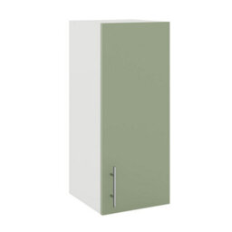 Jd Greta Kitchen Wall Unit 300mm Storage Cabinet With Doors And Shelf 30Cm - Sage Green Matt