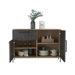Core Products Harvard Small Sideboard With 2 Doors & 1 Drawer, H70.0Cm X W101.7Cm X D39.0Cm - thumbnail 5