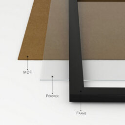 7X7 Black Picture Frame (17.8 X 17.8Cm) Poster, Photo, Artwork, Gallery Wall Or Print - thumbnail 4