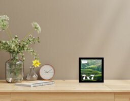 7X7 Black Picture Frame (17.8 X 17.8Cm) Poster, Photo, Artwork, Gallery Wall Or Print - thumbnail 2