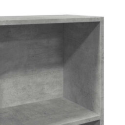 Berkfield Versatile Bookcase Concrete Grey 40X24X176 Cm Engineered Wood - thumbnail 7