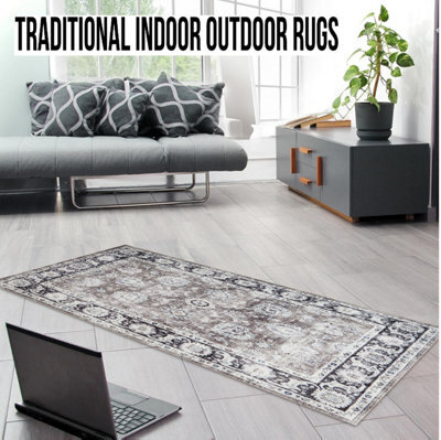 Ameha Door Mat Indoor 80X150 Cm Cashmere  Entrance Floor Mats Non Slip Doormats Low Pile Super Soft Front Door Mat (Harmony) - image 1