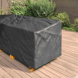 Walplus Outdoor Furniture Cover Black 286 X 222 X 80 Cm 420D Fabric - thumbnail 4