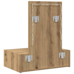 Walplus Dressing Table Brown 60 X 40 X 70 Cm Engineered Wood - thumbnail 7