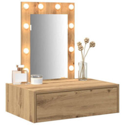 Walplus Dressing Table Brown 60 X 40 X 70 Cm Engineered Wood - thumbnail 3