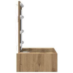 Walplus Dressing Table Brown 60 X 40 X 70 Cm Engineered Wood - thumbnail 6