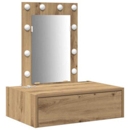 Walplus Dressing Table Brown 60 X 40 X 70 Cm Engineered Wood - thumbnail 2