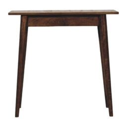 Artisan Furniture Solid Wood Nordic Writing Desk In Classic Grey - thumbnail 7